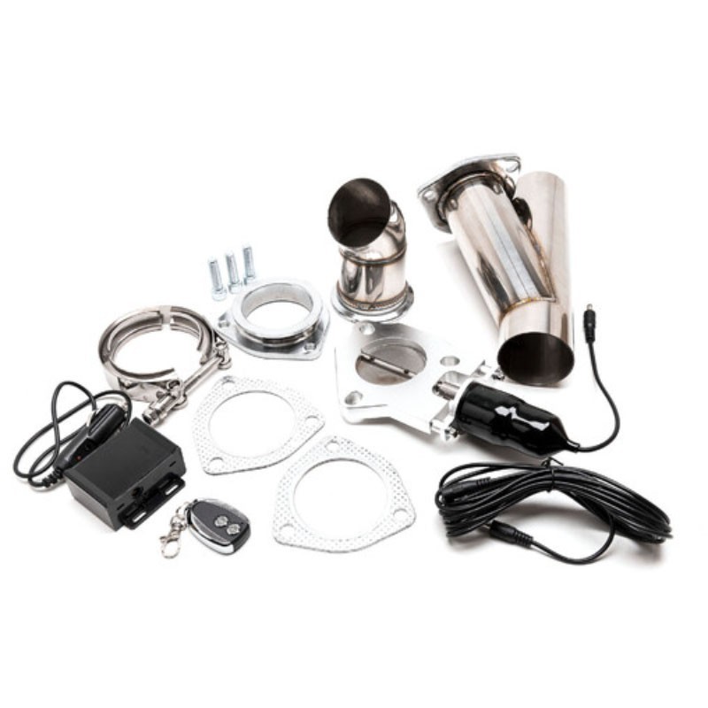 Kit valvola di intercettazione scarico Ø2.5" con telecomando Kit valvola di intercettazione scarico Ø2.5" con telecomando