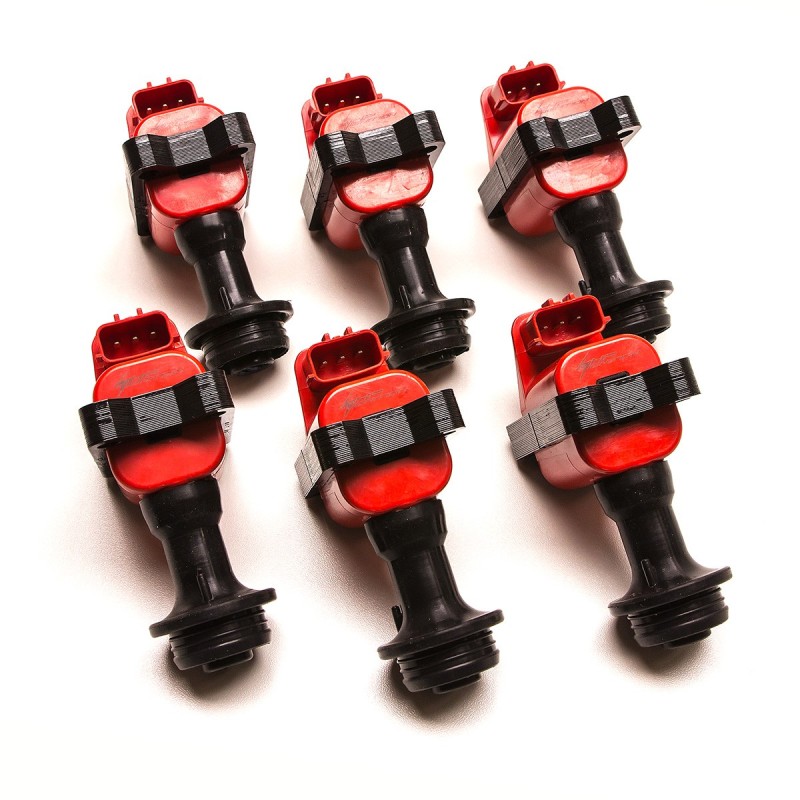 Bobine potenziate per accensione per Nissan RB20DET (R32), RB25DET Spec 1 e RB26DETT (R33) Bobine potenziate per accensione per Nissan RB20DET (R32), RB25DET Spec 1 e RB26DETT (R33)