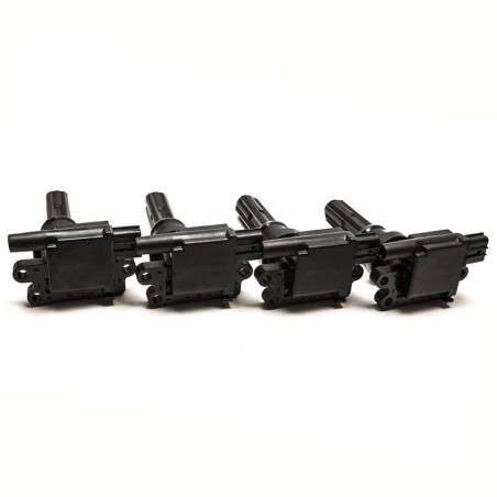 Bobine potenziate per Mitsubishi Lancer Evo da 4 a 9 (4G63T) - Con cavi