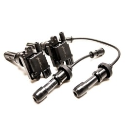 Bobine potenziate per Mitsubishi Lancer Evo da 4 a 9 (4G63T) - Con cavi