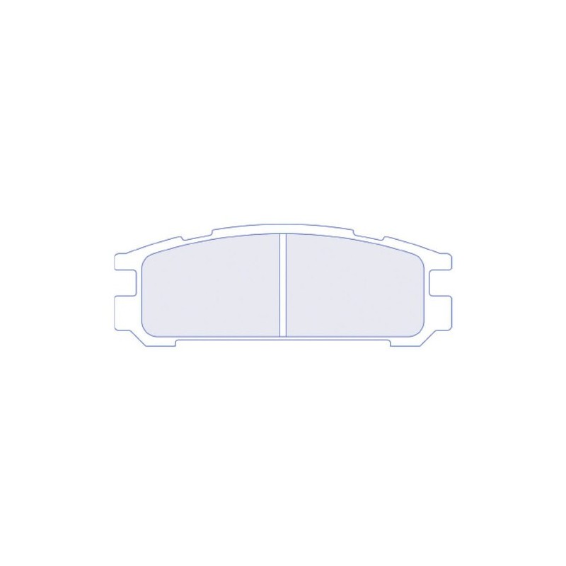 RC6 Pastiglie freno posteriori per Subaru Impreza GT Turbo GC / GF (211 cv)