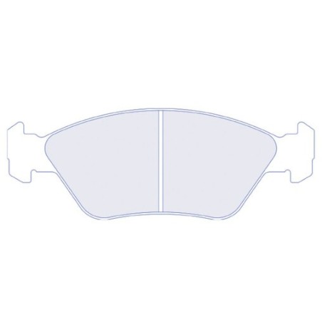 RC6 Pastiglie freno anteriori per BMW M3 E30