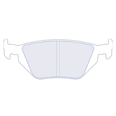RC6 Pastiglie freno posteriori per BMW M3 E30 2.3L