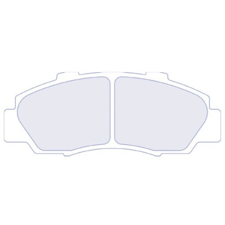 RC6 Pastiglie freno anteriori per Honda Integra Type R (DC2)
