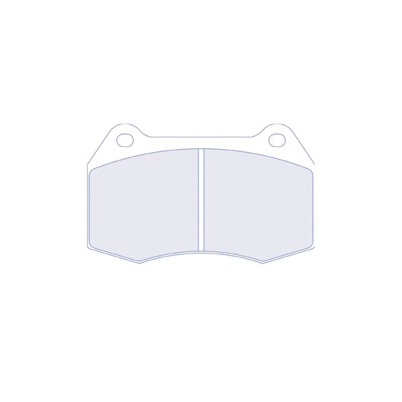 RC6 Pastiglie freno anteriori per Honda Integra Type R (DC5) RC6 Pastiglie freno anteriori per Honda Integra Type R (DC5)