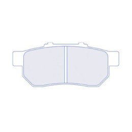 RC6 Pastiglie freno posteriori per Honda Civic VTI EK4