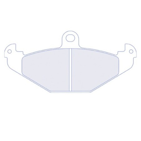 RC6 Pastiglie freno posteriori per Lotus Elise S1