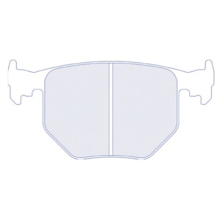 RC6 Pastiglie freno posteriori per BMW M5 E39