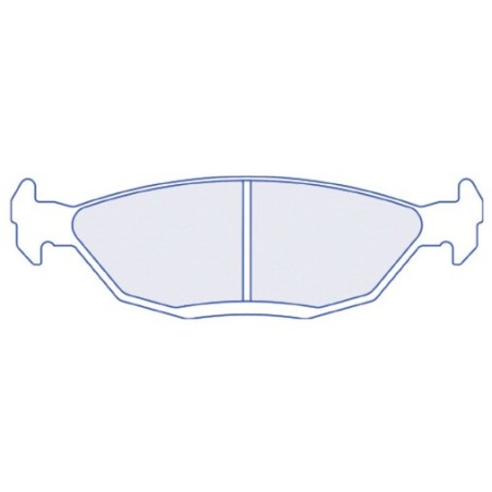 RC6 Pastiglie freno posteriori per BMW 325i E30