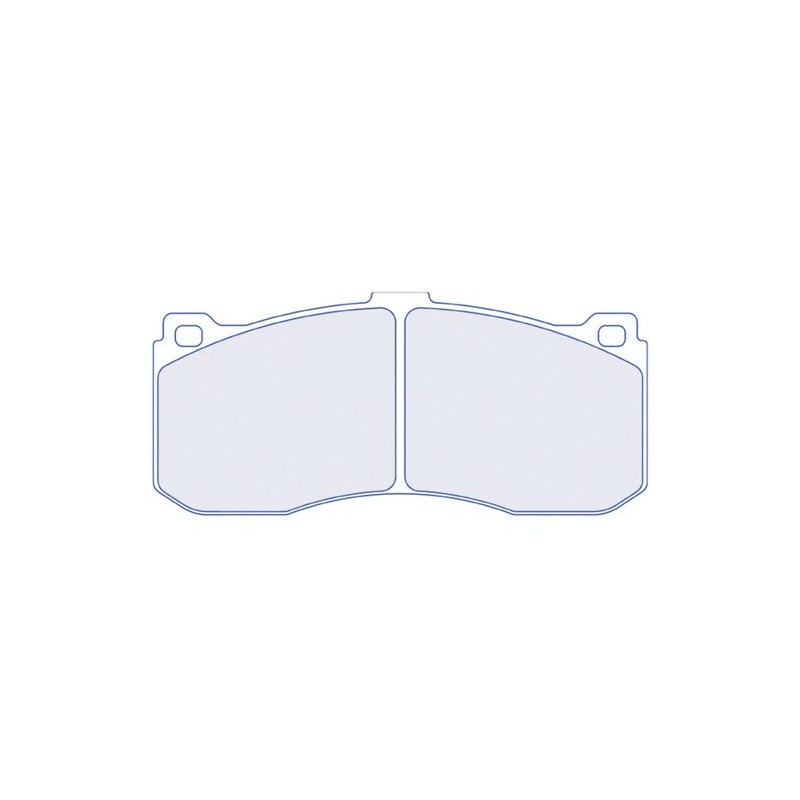 RC6-E Pastiglie freno anteriori per BMW 135i E82 RC6-E Pastiglie freno anteriori per BMW 135i E82