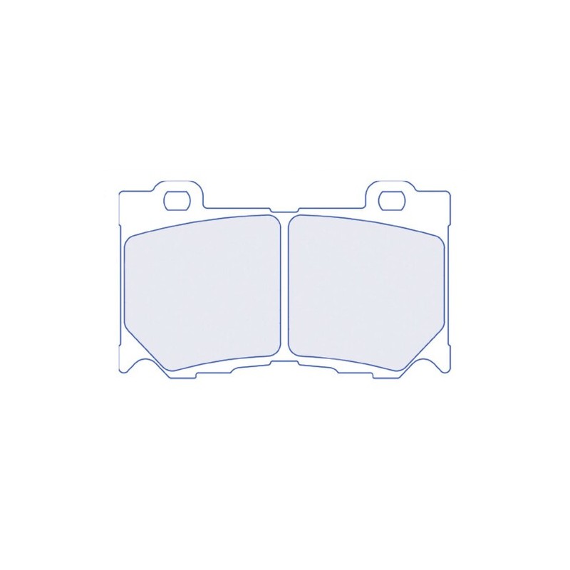 RC6 Pastiglie freno anteriori per Nissan 370Z RC6 Pastiglie freno anteriori per Nissan 370Z