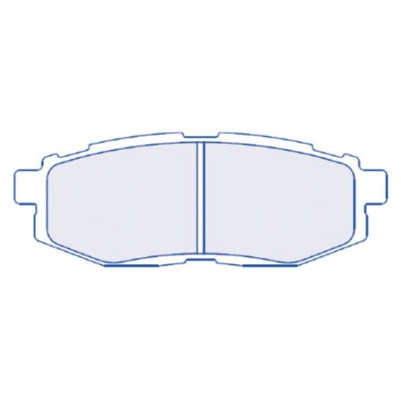 RC6 Pastiglie freno posteriori per Toyota GT86