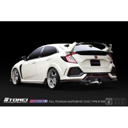 Sistema di scarico Expreme Ti Type-R per Honda Civic Type R FK8
