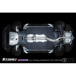 Sistema di scarico Expreme Ti Type-R per Honda Civic Type R FK8