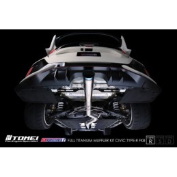 Sistema di scarico Expreme Ti Type-R per Honda Civic Type R FK8