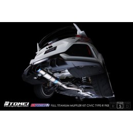 Sistema di scarico Expreme Ti Type-S per Honda Civic Type R FK8