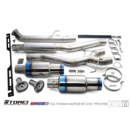Sistema di scarico Expreme Ti Type-D per Honda Civic Type R FK8