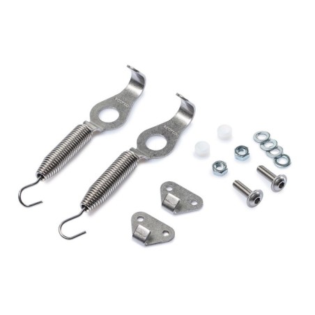 Set chiusura rapida con chiusura a molla e perni per cofano