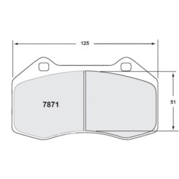 Pastiglie Freno Anteriori 11 per Renault Clio 3 RS e Megane 2 RS