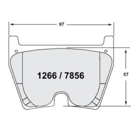 Pastiglie freno anteriori Z-Rated per Audi R8 e Lamborghini Gallardo