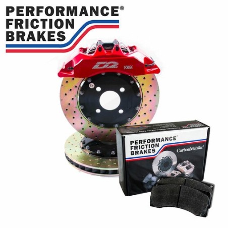 Pastiglie freno per kit freni grandi D2 Racing 4 cuscinetti per kit anteriore da 6 e 8 vasi