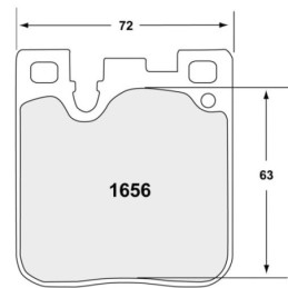 Pastiglie freno posteriori Z-Rated per BMW M4 F82/F83, M3 F80, M2 F87