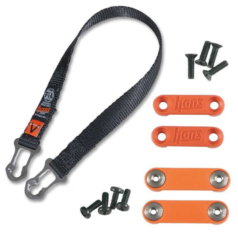 Kit sistema di attacco scorrevole Hans 18" (46 cm) Kit sistema di attacco scorrevole Hans 18" (46 cm)