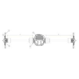 Kit semiasse posteriore per Toyota Supra A90