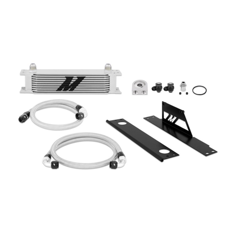 Kit radiatore olio per Subaru Impreza WRX e STI (01-05) Grigio con piastra sandwich termostatica Kit radiatore olio per Subaru Impreza WRX e STI (01-05) Grigio con piastra sandwich termostatica
