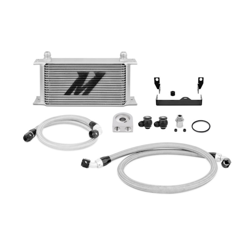 Kit radiatore olio per Subaru Impreza WRX e STI (06-07) Grigio con piastra sandwich termostatica Kit radiatore olio per Subaru Impreza WRX e STI (06-07) Grigio con piastra sandwich termostatica