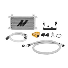 Kit radiatore olio per Subaru Impreza WRX e STI (06-07) Grigio con piastra sandwich termostatica