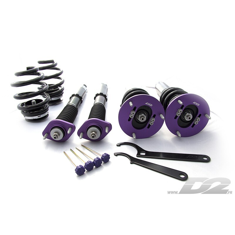 Assetto a ghiera D2 Street per BMW Serie 3 E46 (98-06) 6 Cilindri Assetto a ghiera D2 Street per BMW Serie 3 E46 (98-06) 6 Cilindri