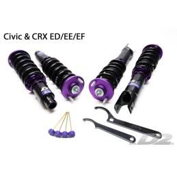 Assetto a ghiera D2 Street per Honda CRX ED / EE / EF (89-91)