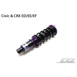 Assetto a ghiera D2 Street per Honda CRX ED / EE / EF (89-91)