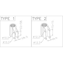Coilovers Circuito D2 per Lancia Delta Integrale (90-95) Evoluzione