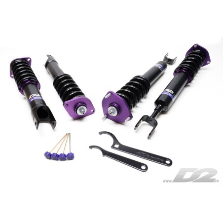 Assetti coilover D2 Rally Asphalt per Nissan 350Z (02-08)