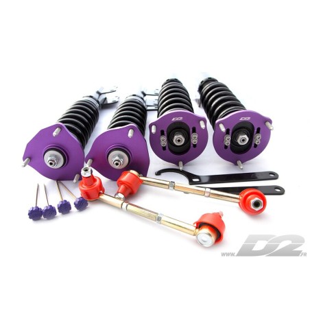 Assetto Coilovers D2 Street per Nissan Sunny N14 (90-95) 2WD Modelli Standard