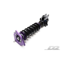 Assetto Coilovers D2 Street per Subaru Impreza WRX / STI GD e GG (5x100, 00-07)