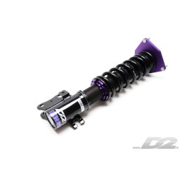 Assetto Coilovers D2 Street per Subaru Impreza WRX / STI GD e GG (5x100, 00-07)