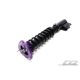 Assetto Coilovers D2 Street per Subaru Impreza WRX / STI GD e GG (5x100, 00-07)