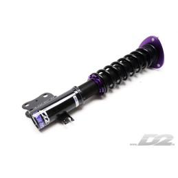 Assetto Coilovers D2 Street per Subaru Impreza WRX / STI GD e GG (5x100, 00-07)