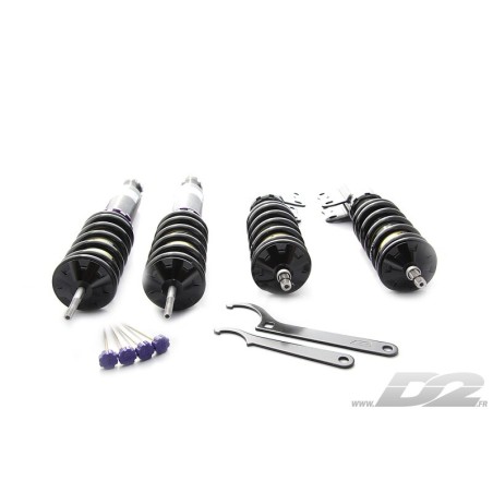 Ammortizzatori a spirale D2 per VW Golf 2 (85-92) 2WD