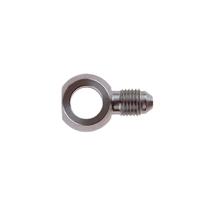 Adattatore a Occhiello Singolo 7/16"(11.2mm)-7/16"x20 Argentato