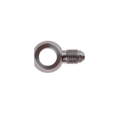Adattatore a Occhiello Singolo 7/16"(11.2mm)-7/16"x20 Argentato