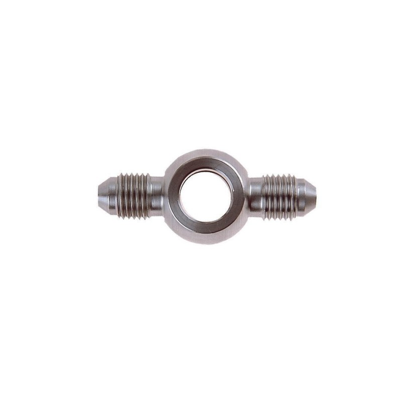 Adattatore a Occhiello Doppio 3/8x24(10mm)-3/8"x24 Argentato Adattatore a Occhiello Doppio 3/8x24(10mm)-3/8"x24 Argentato