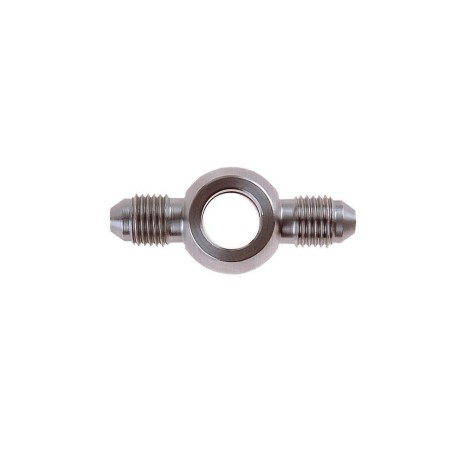 Adattatore a Occhiello Doppio 3/8x24(10mm)-3/8"x24 Argentato