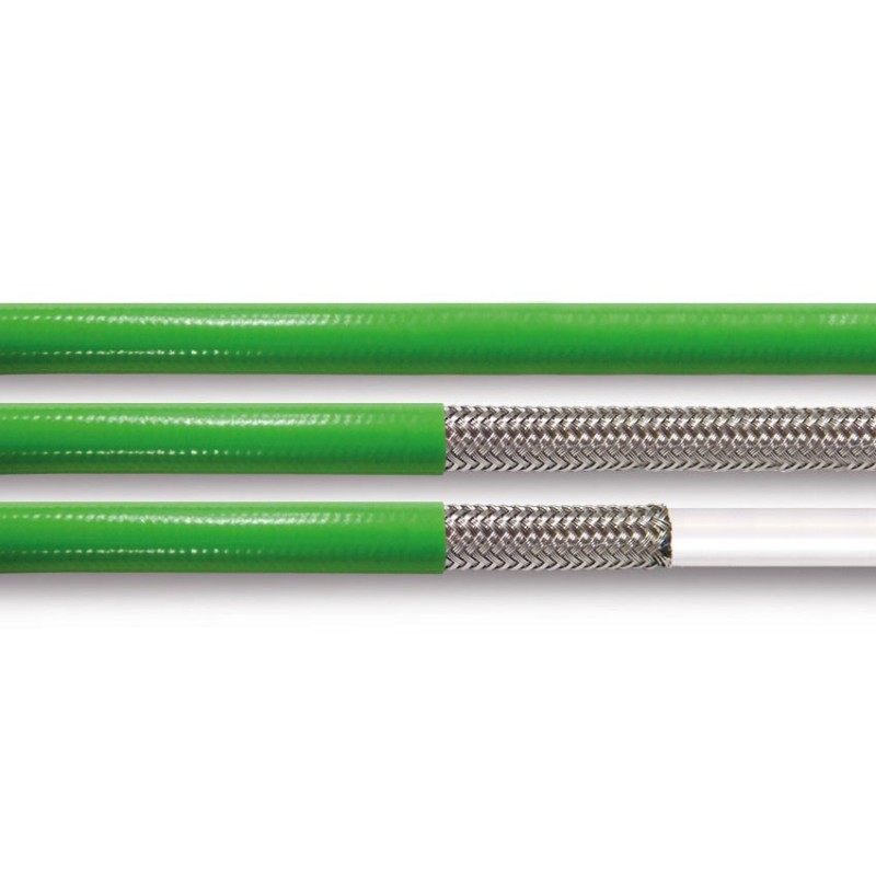 Tubo Acciaio/Teflon Rivestito Verde Chiaro Tubo Acciaio/Teflon Rivestito Verde Chiaro