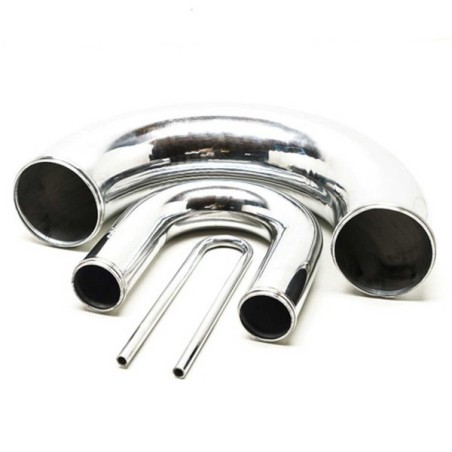 Curva Alluminio 180° 70mm