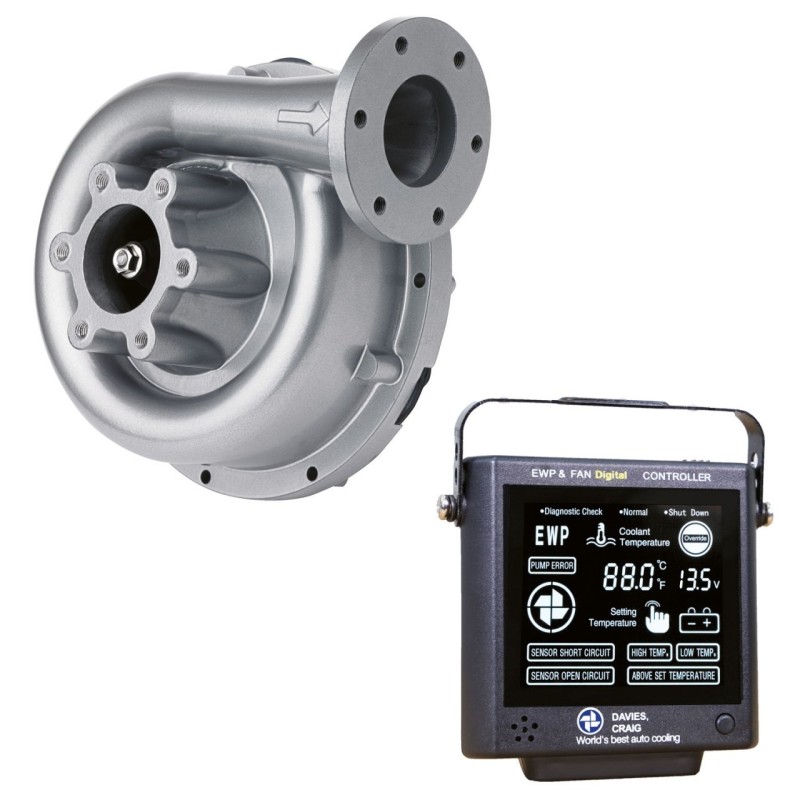 Pompa Acqua Elettrica Alluminio EWP con Pannello di controllo Pompa Acqua Elettrica Alluminio EWP con Pannello di controllo