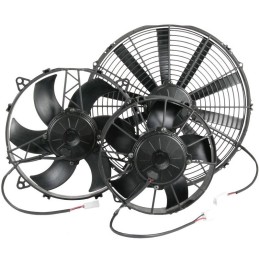 Ventola di Raffreddamento Soffiante 12V SPAL Diam. 109mm Consumo 1.9-3A